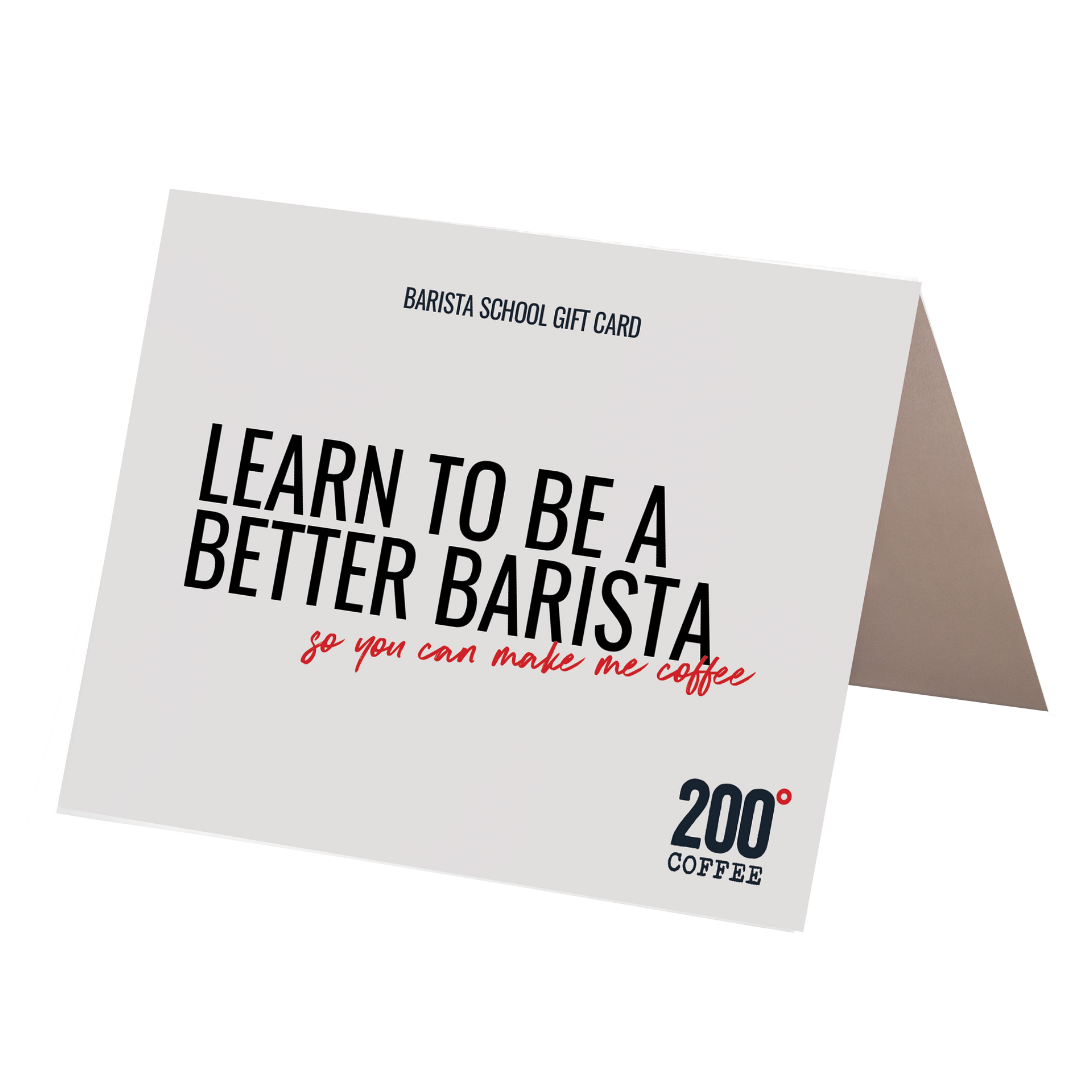 Barista Course Gift Cards