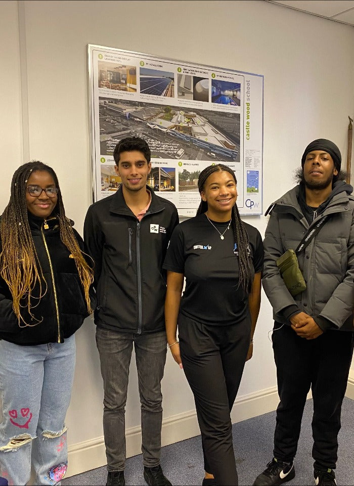 Switch Up teenagers standing together smiling