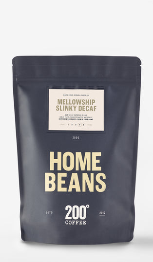 Subscription bag of 200 Degrees decaf coffee beans 