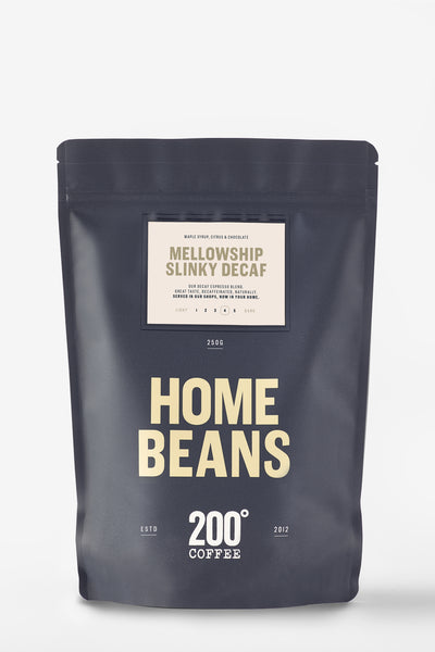 Subscription bag of 200 Degrees decaf coffee beans 