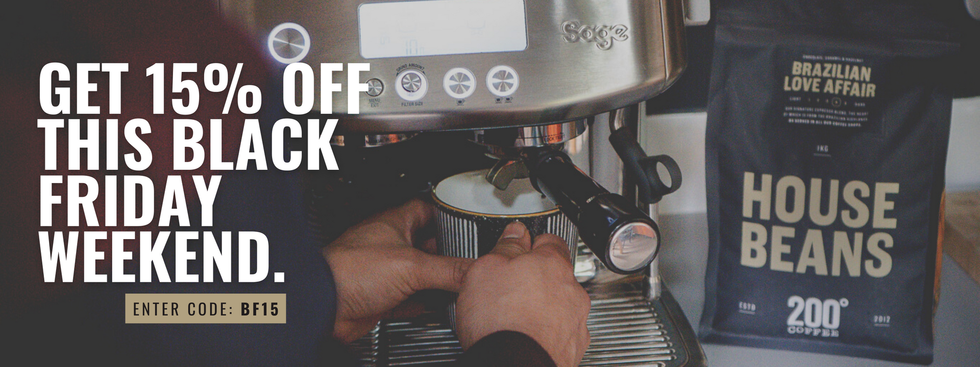 Black friday sage clearance coffee machine