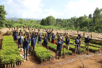 A group of farmers from Bette Buna 