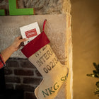 Stocking With A Bag Of Beans