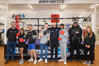 switch up charity group at boxing gym 