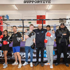 Switch up charity team with young boxers