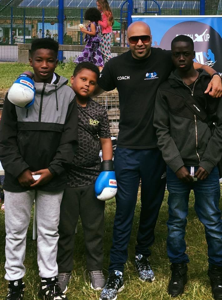 Switch up charity group photo